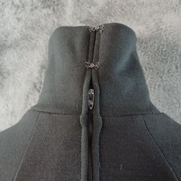 Pendleknit By Pendleton  Black Turtle Neck Dress VINTAGE - Picture 10 of 14